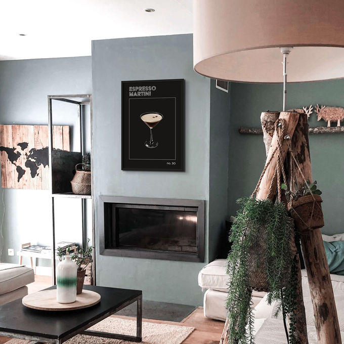 bilder wandbilder wohnzimmer poster cocktail set kunstdrucke cocktailgläser bilderrahmen x wand deko wandbild schlafzimmer gläser mit rahmen aesthetic küche bar zubehör küchenbilder modern moderne vintage bild hausbar wandposter für flur cocktails