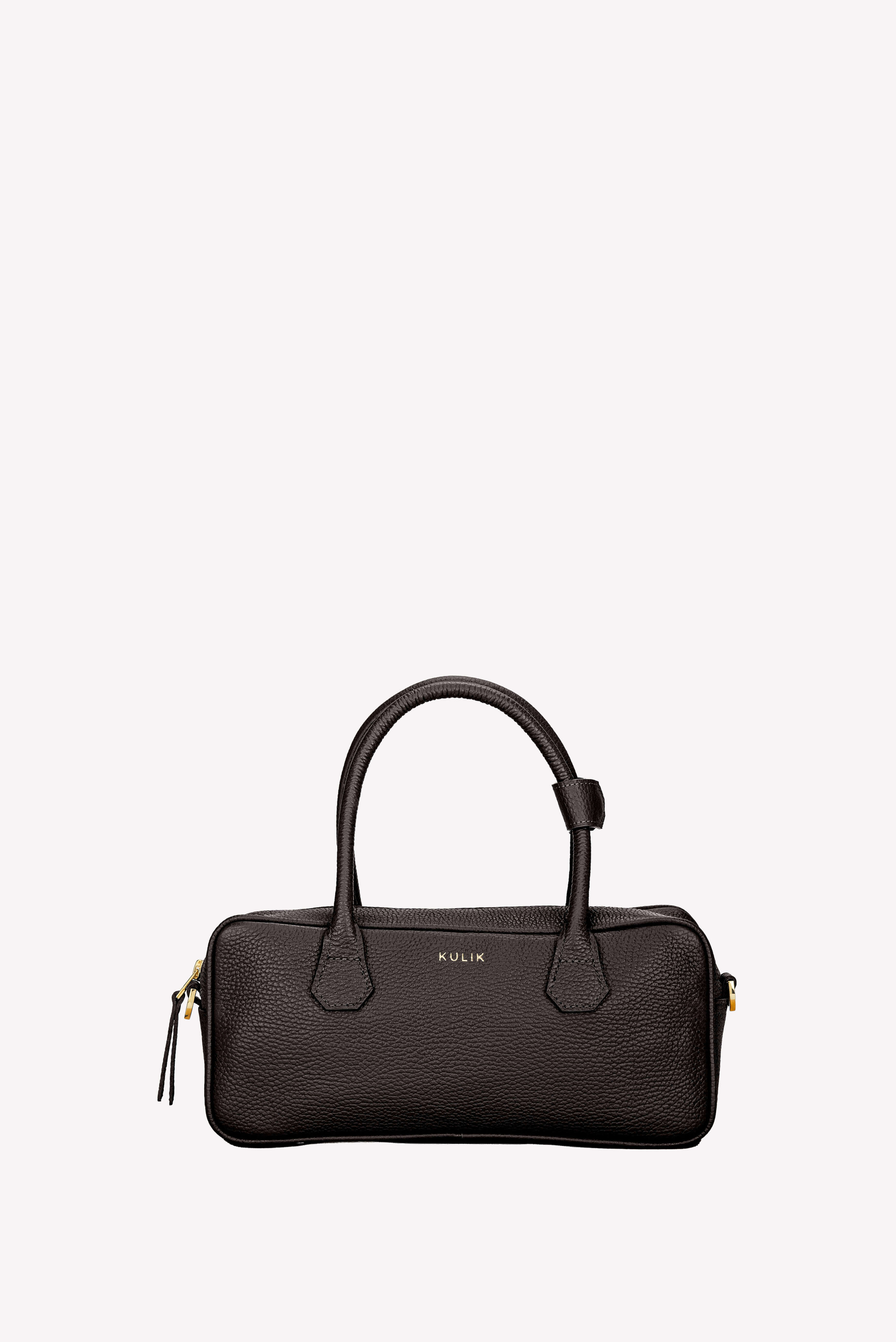 Torebka Skórzana Bagietka Czarna