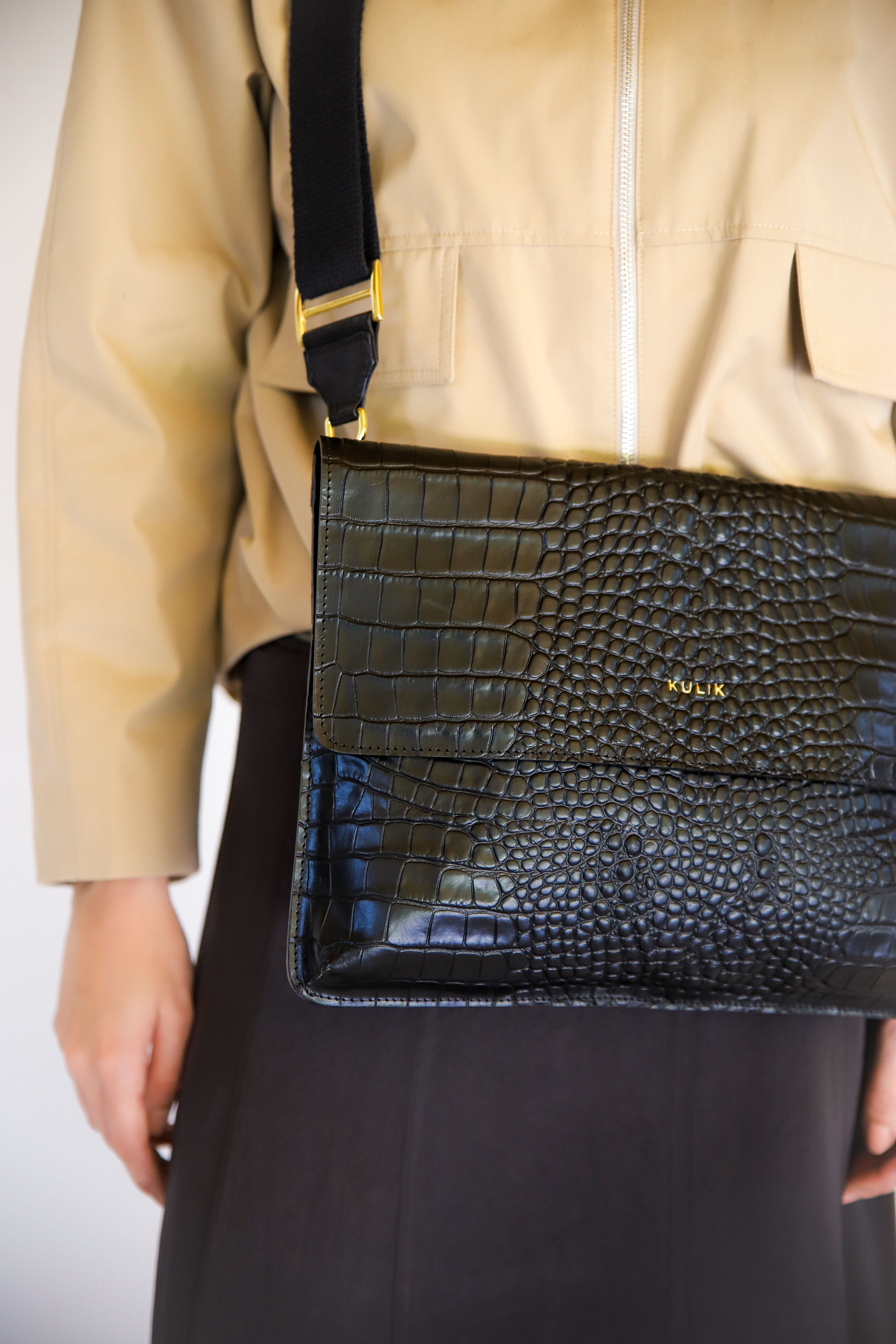 Skórzane Etui na Laptopa z Kieszenią