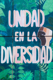 Painted Wall Somewhere in Monteverde