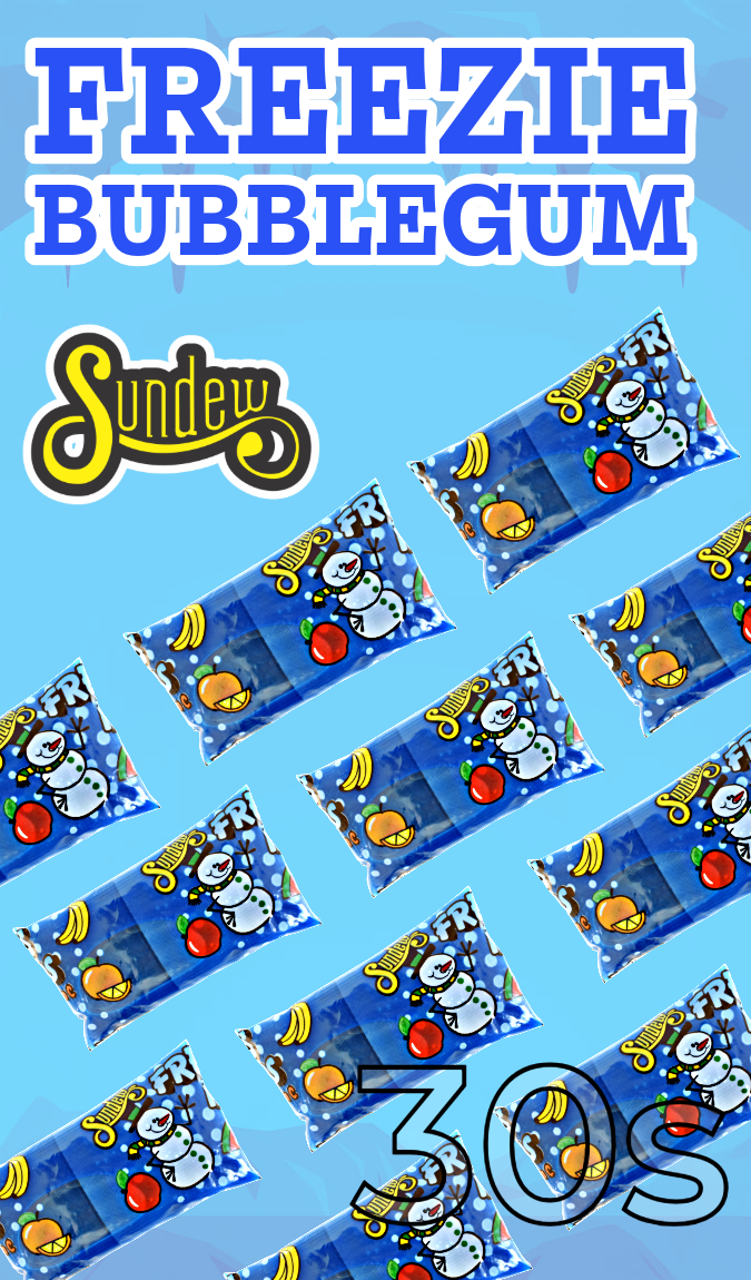 BUBBLEGUM FREEZIE 2