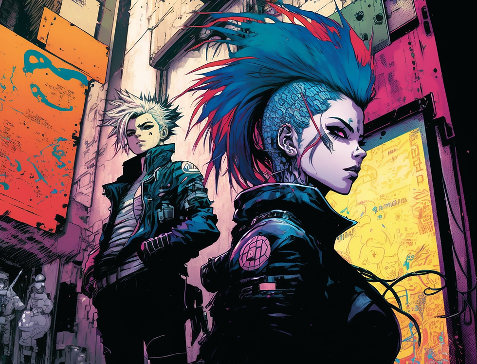 Unleash Your Inner Cyberpunk: Exploring the Most Iconic Cyberpunk Hairstyles