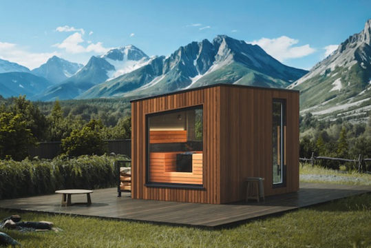 Sauna para exteriores en España