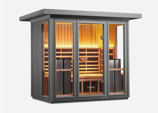 Sauna exterior con infrarrojos pequeña