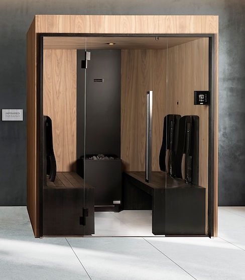 Sauna con infrarrojos