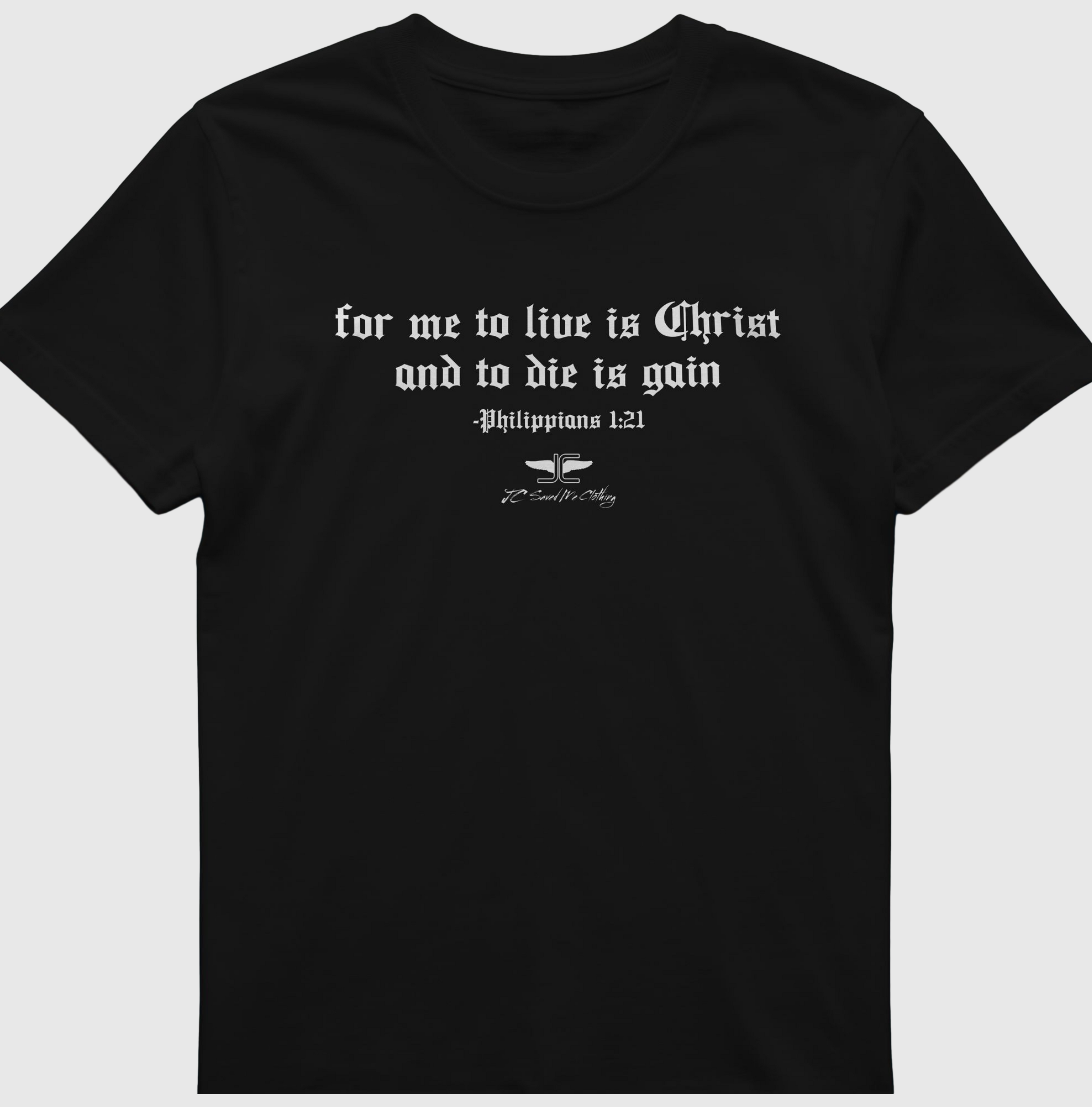 For Me To Live Is Christ And To Die Is Gain