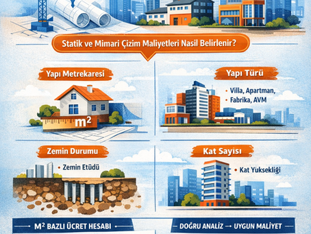 Statik ve Mimari Çizim Fiyat Analizi Nedir? (2026 Güncel Rehber)