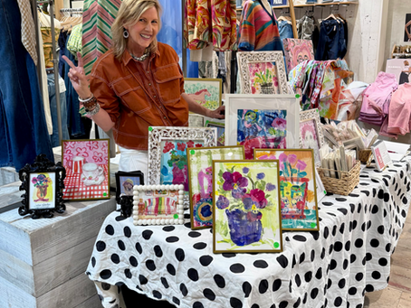 My Pop-Up @Anthropologie at Scottsdale Fashion Square Last Saturday Afternoon! --Thank you to Everyone That Stopped In! <3