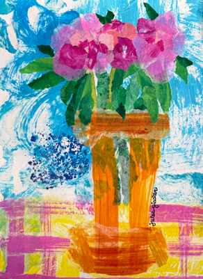 Flowers in a vase