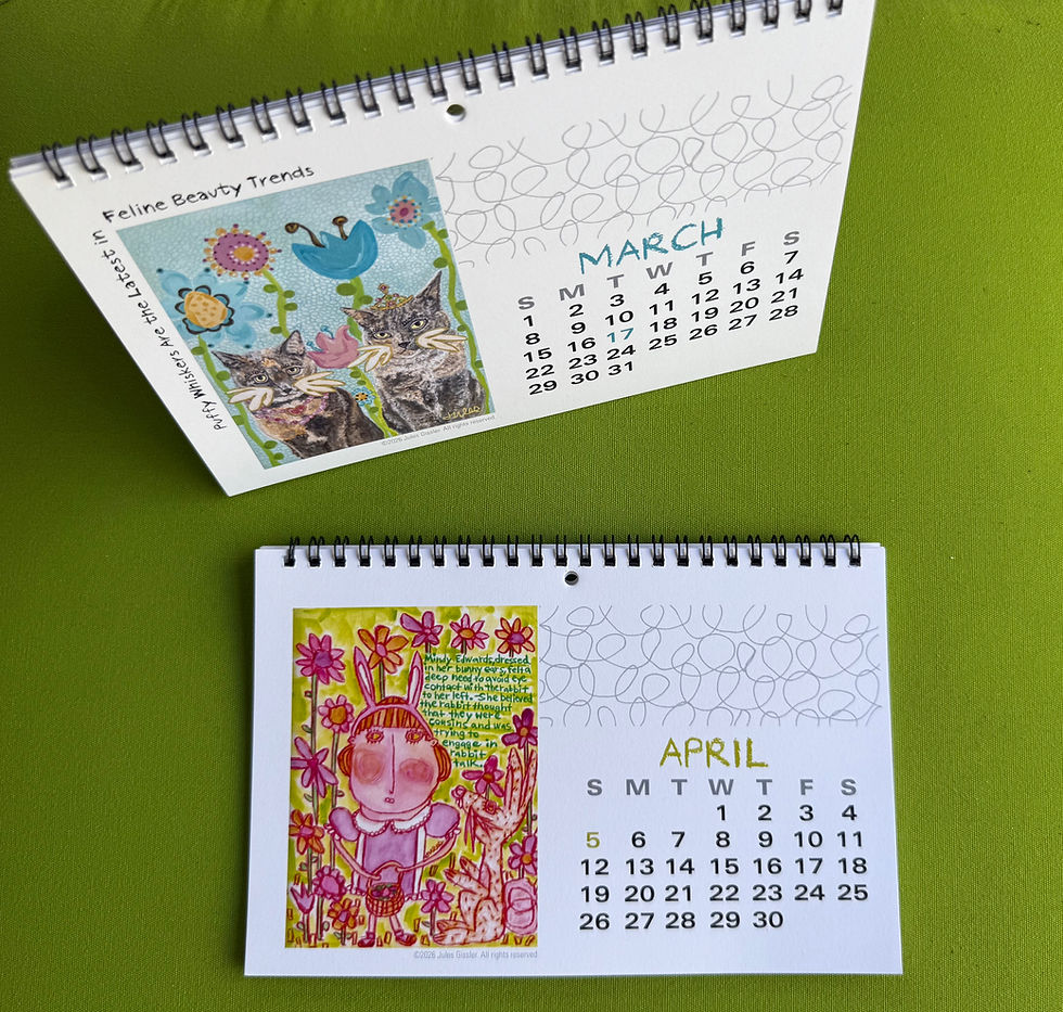 Thumbnail: The 2026 JuLeS Pure Whimsy Calendar