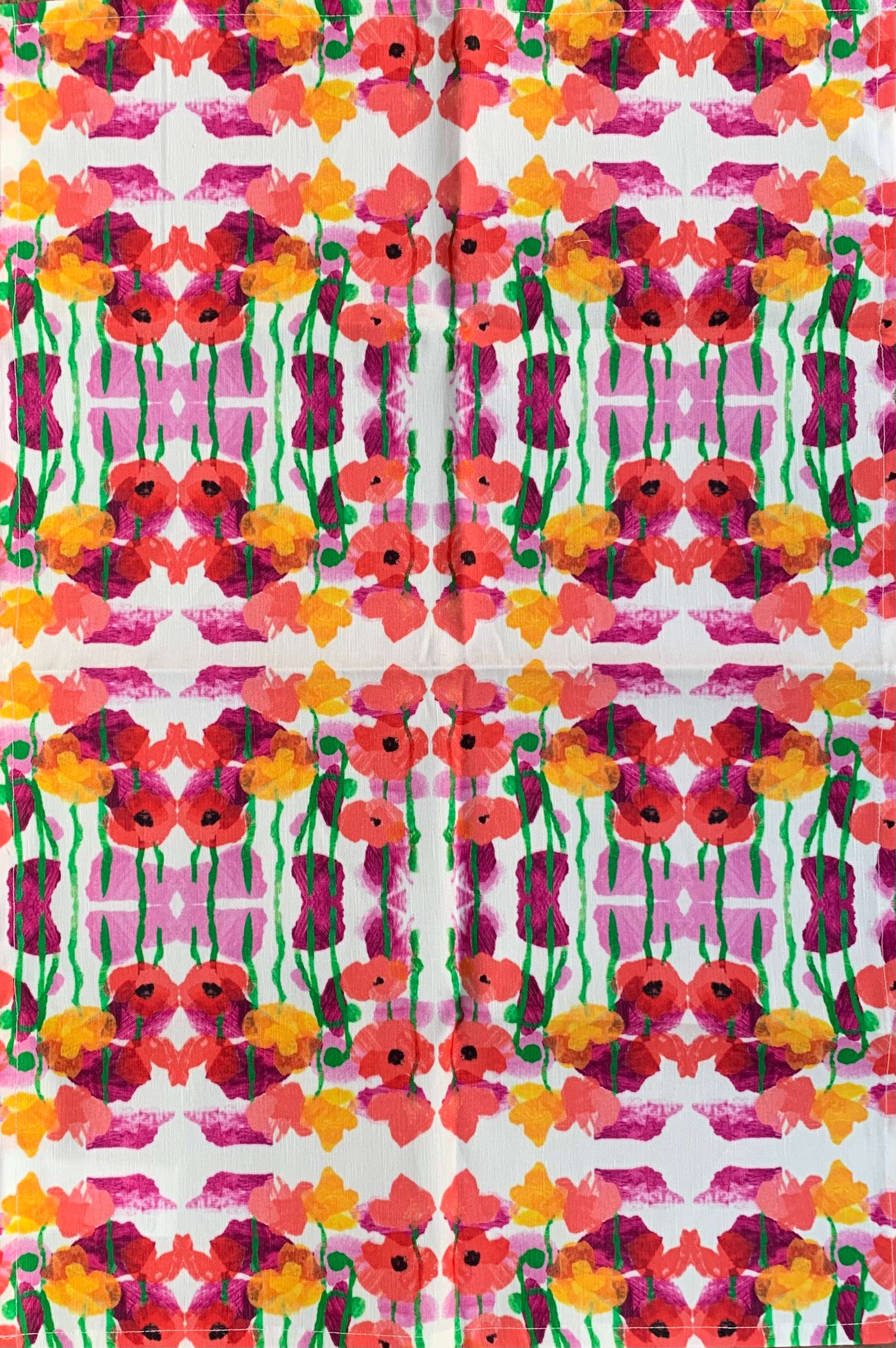 SOLD JuLeS Original Poppy Tea Towel