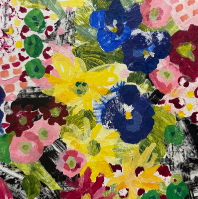 Spurt of flowers by Jules Gissler