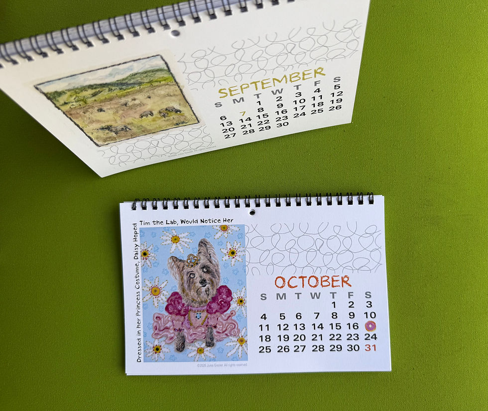 Thumbnail: The 2026 JuLeS Pure Whimsy Calendar