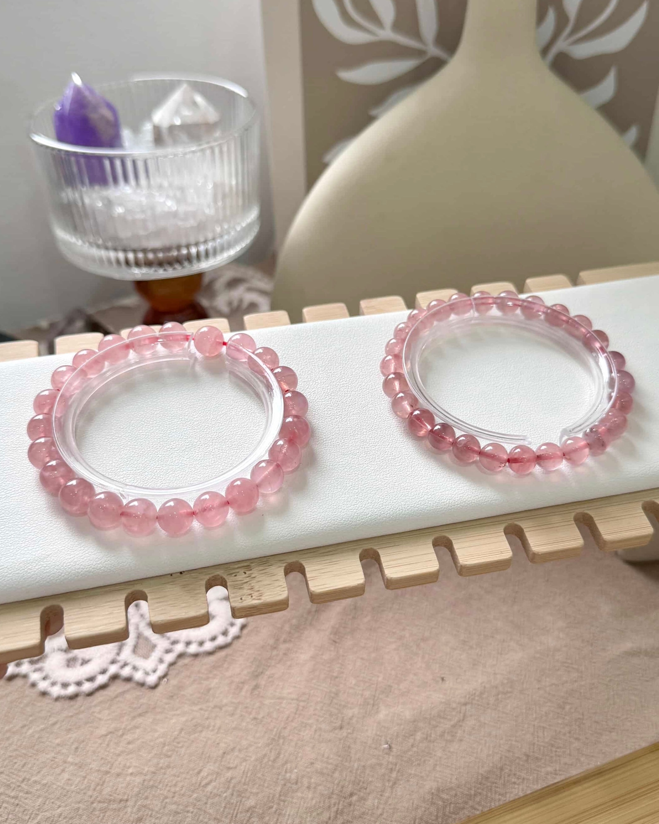 Old Mine Rose Quartz 老矿透马粉晶 – The Stone of Self-love & Heal