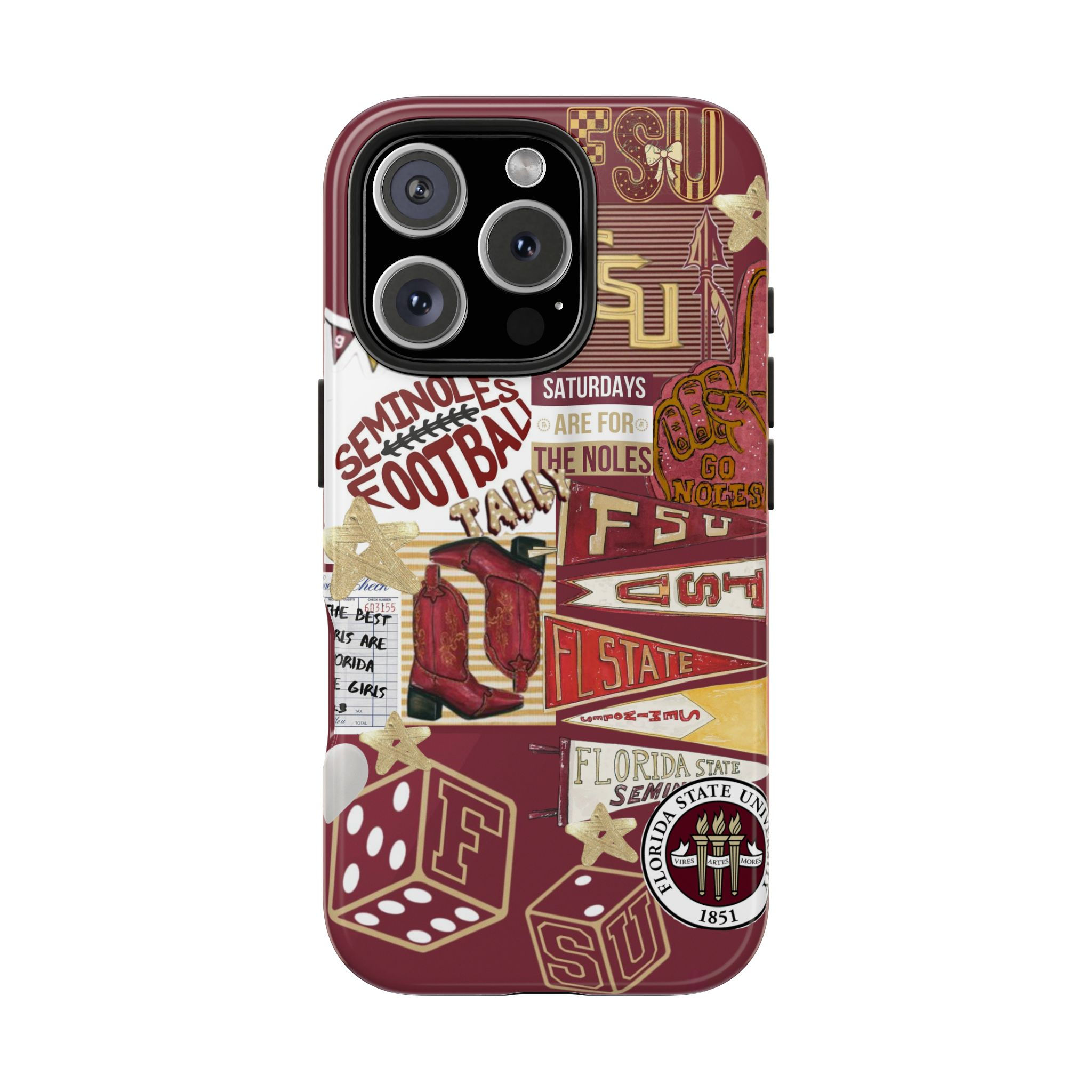 seminoles- florida state university phone case
