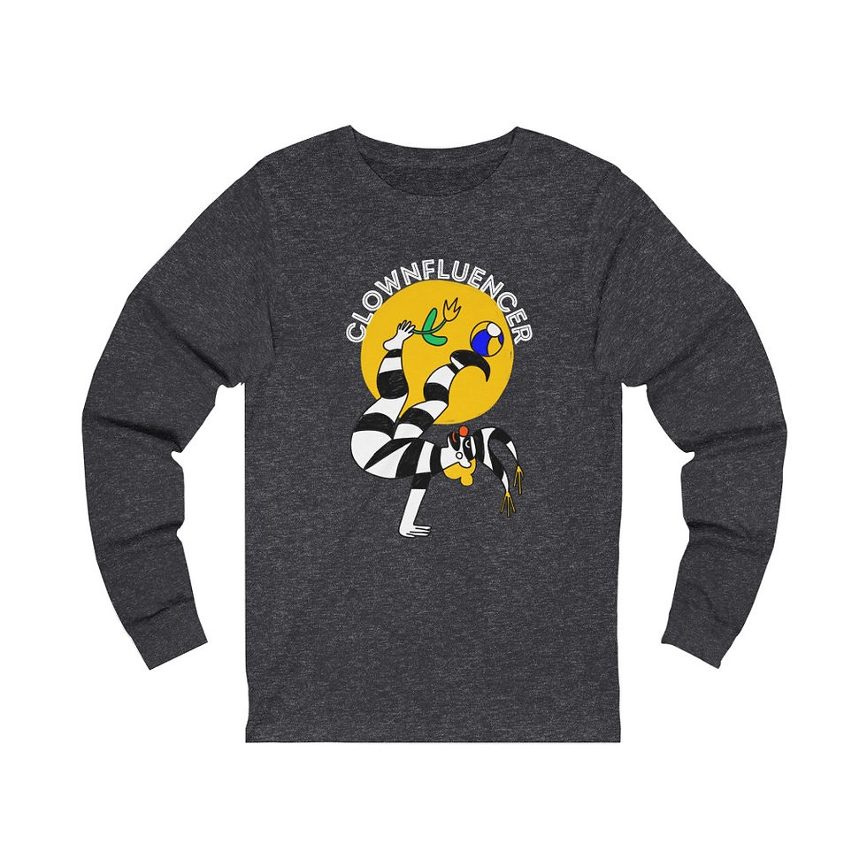 Thumbnail: 'Clownfluencer'  long-sleeve