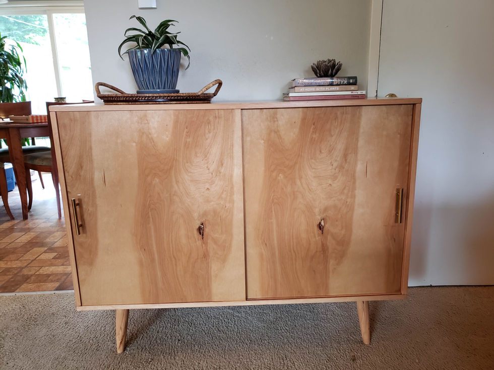 Small and Tall Birch Console