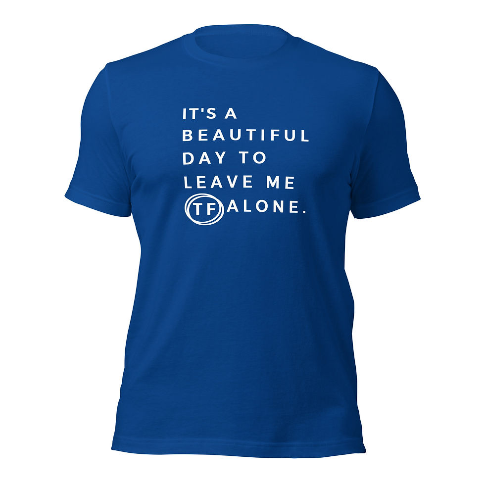 Miniatura: Leave Me TF Alone T-shirt (Men's)