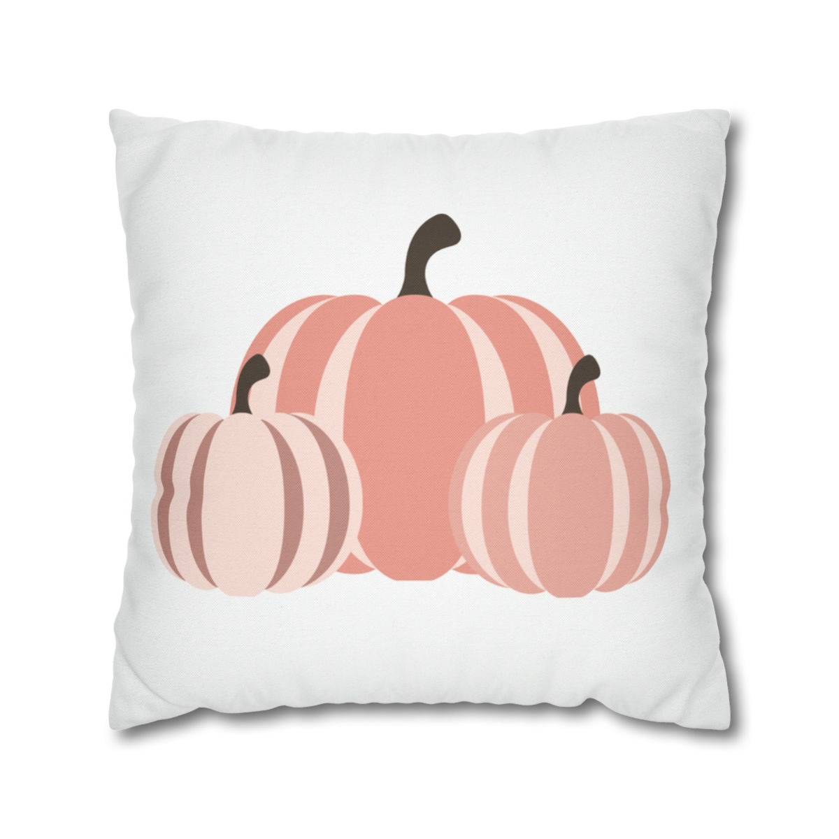 Mod pumpkin Polyester Square Pillow Case