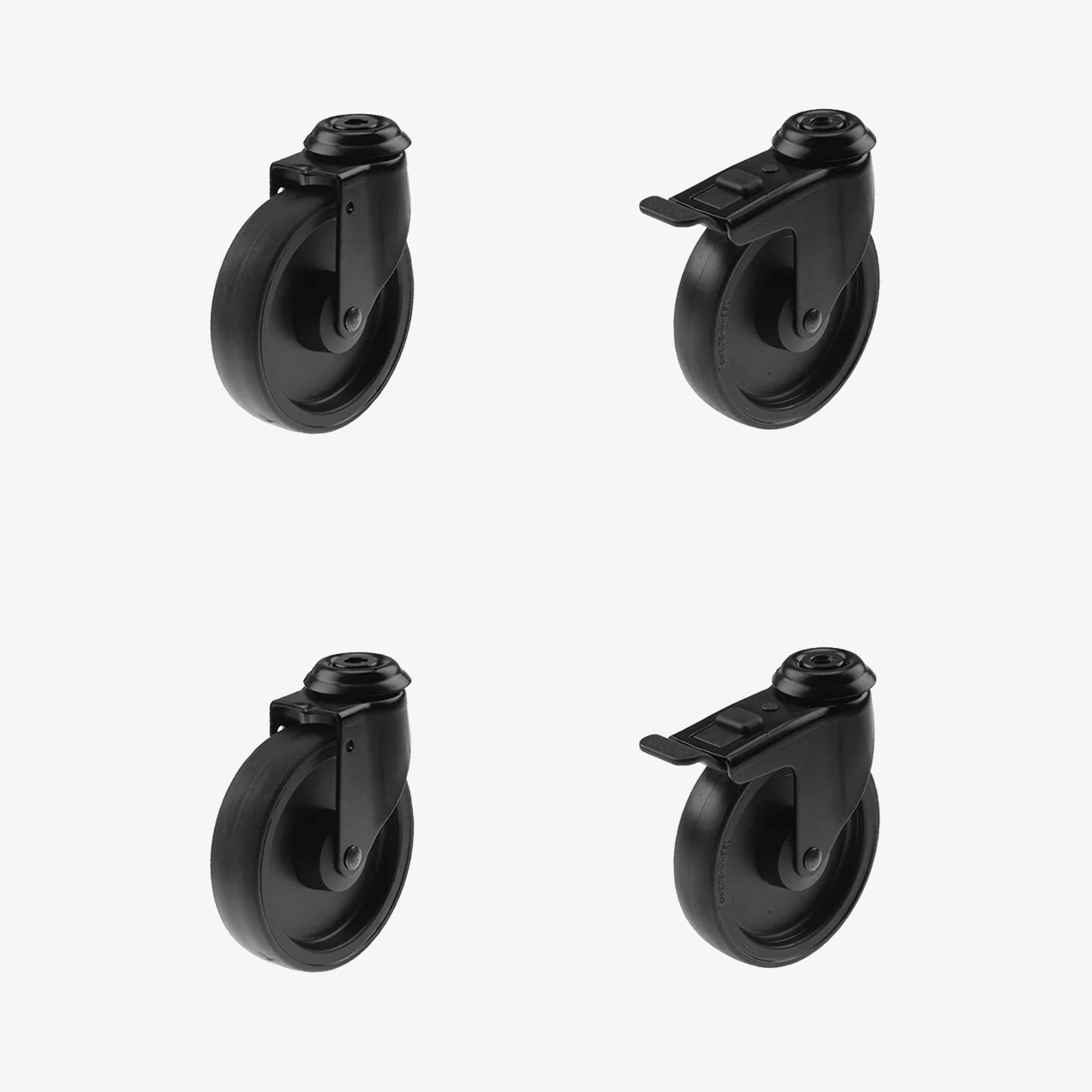 BLOCK HJULSET SVART 12