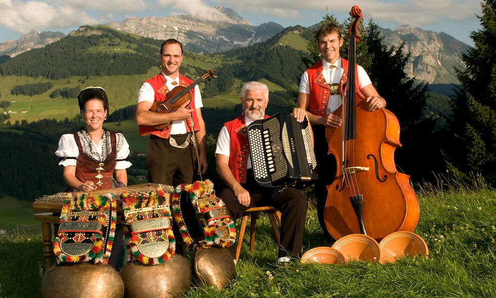 Alder Kapelle, Appenzell, Volksmusik, Tradition, Hackbrett, Geigen, Ländler