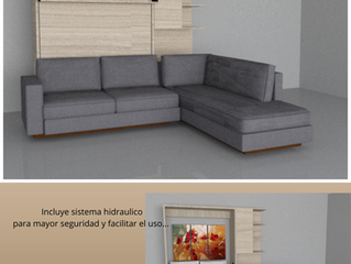 “Espacios inteligentes, hogares felices: la filosofía detrás de una cama abatible”