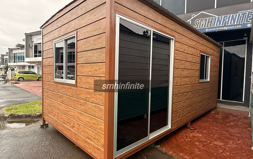 Modern Cabin with Maple Teak Finish — Stylish, Heavy-Duty & Ready for Multiple Uses