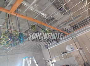 OWL Eyewear: Install plaster ceiling, wiring installation, build-in cabinet, painting work and signboard.