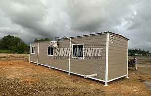 Portable Cabin size 40ft x 10ft for KKIP project.