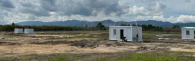 Project to build 9-unit modular prefab cabin size 20x10 in apin-apin, keningau.