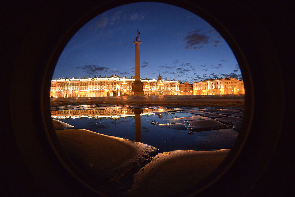 Nuit blancge à Saint Petersbourg
