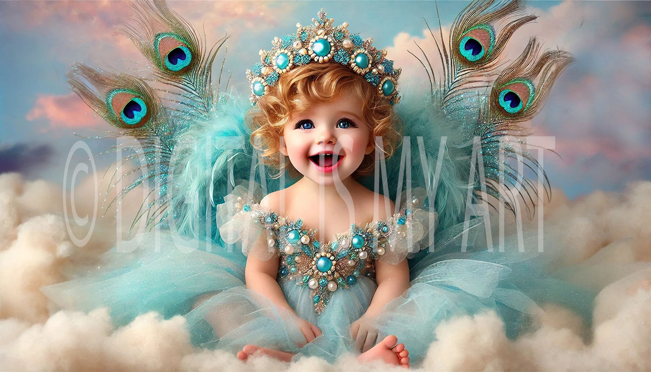 LES CHÉRUBINS DANS LES NUAGES