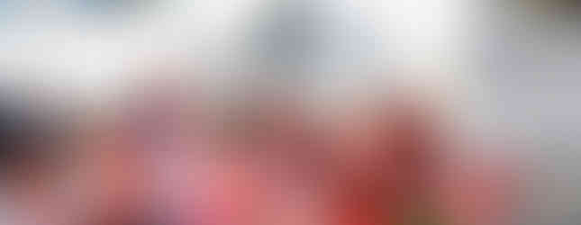 Families browsing raffle baskets and silent auction items