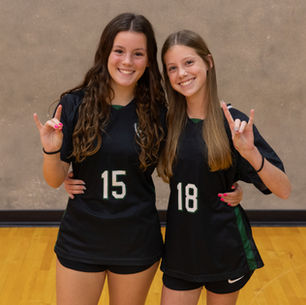 Morgan and Vanessa posing together