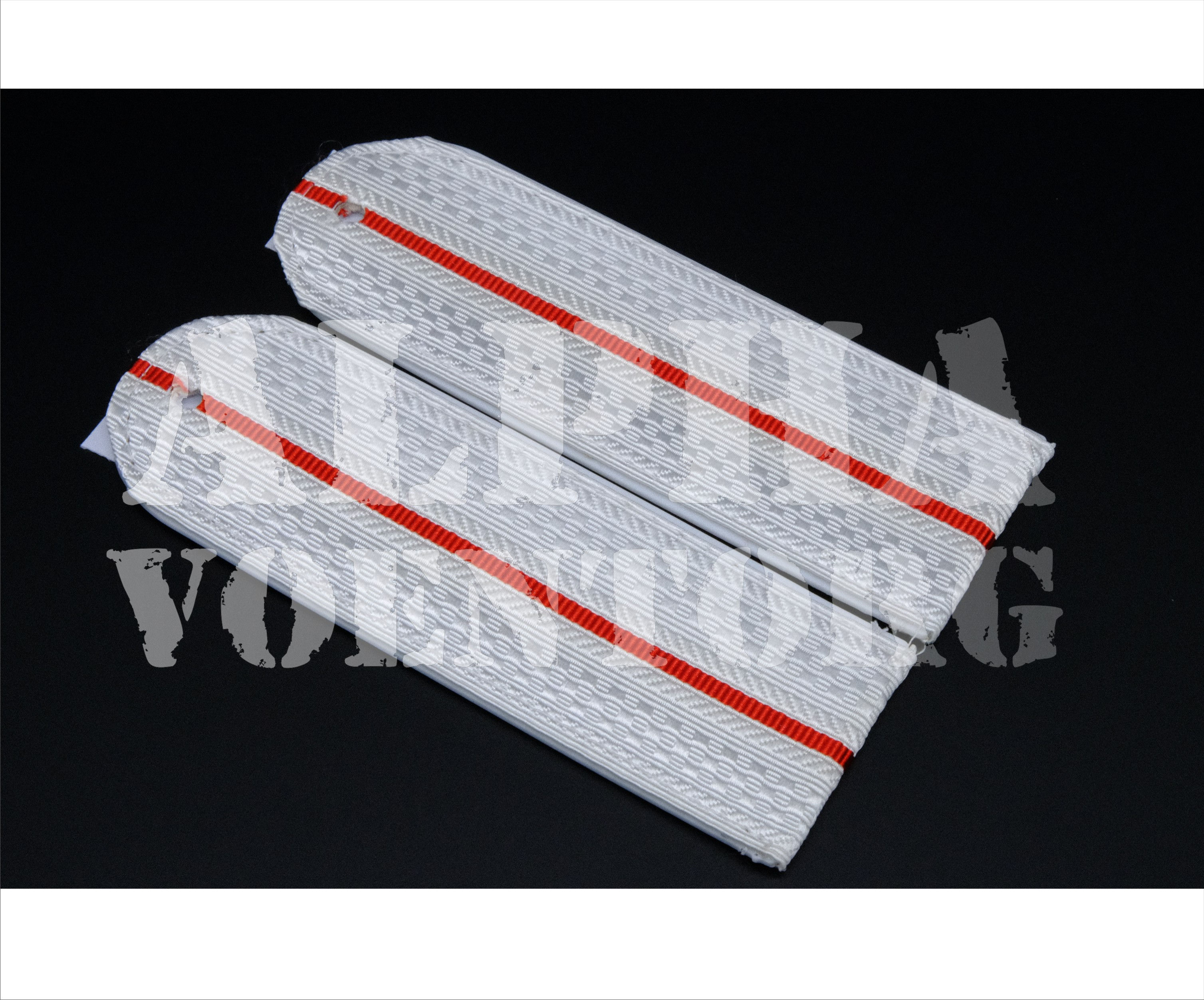 Погоны Полиция один просвет белые на рубашку