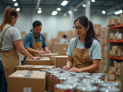 Getting Social for a Good Cause at the Idaho Food Bank