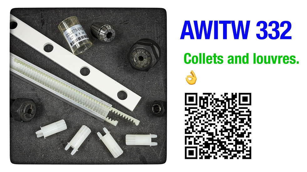 AWITW 332; Collets and louvres