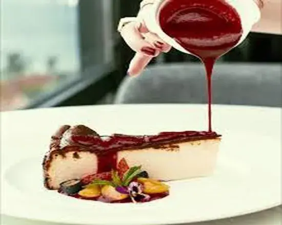 Frambuaz Soslu San Sebastian