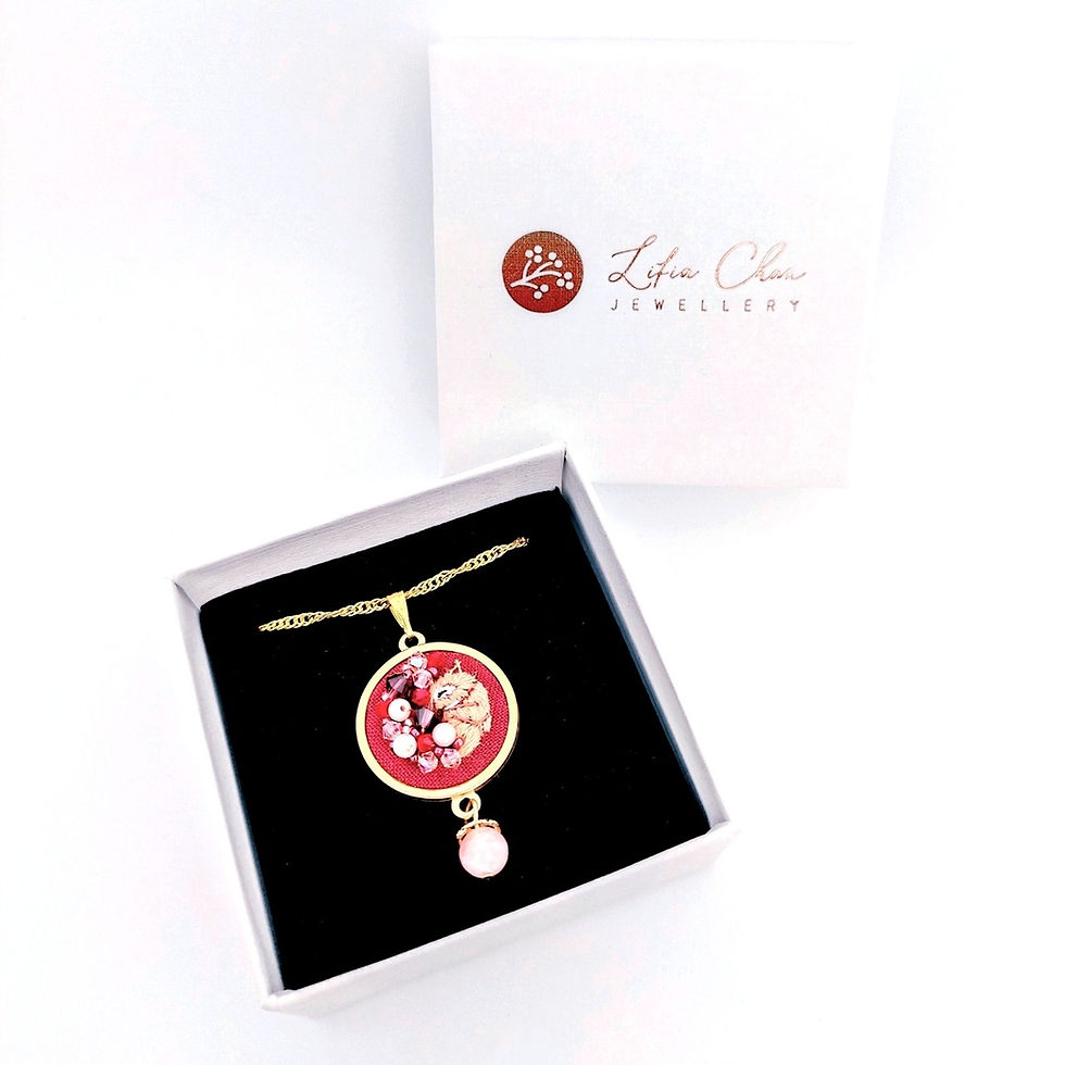 Miniature : Collier Ecureuil Endormi