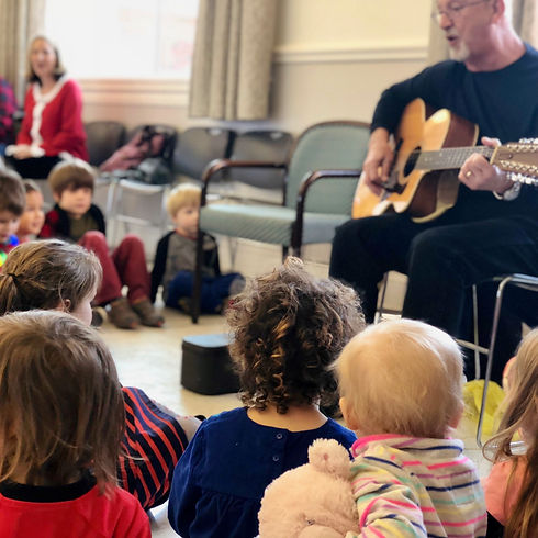Weekday School Mr Hicks singing Dec 2018