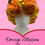 Thumbnail: Orange Blossom Faux Sherpa Bonnet: Satin Lined Strawberry Shortcake