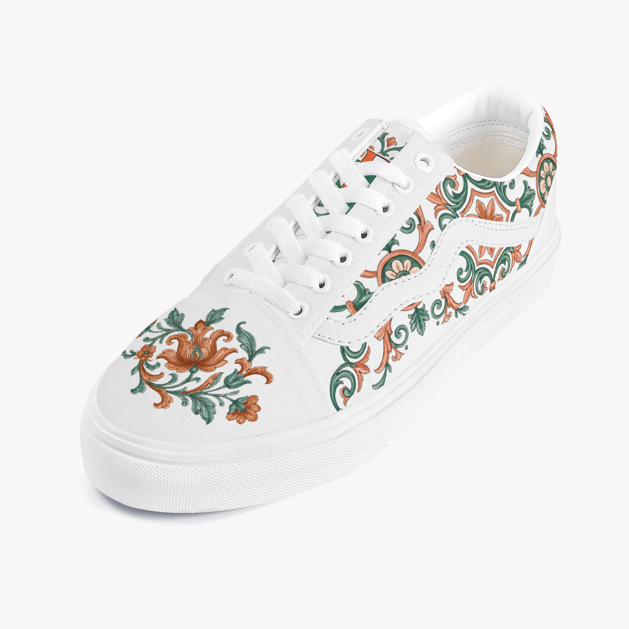 Terra Cotta Canvas Sneakers