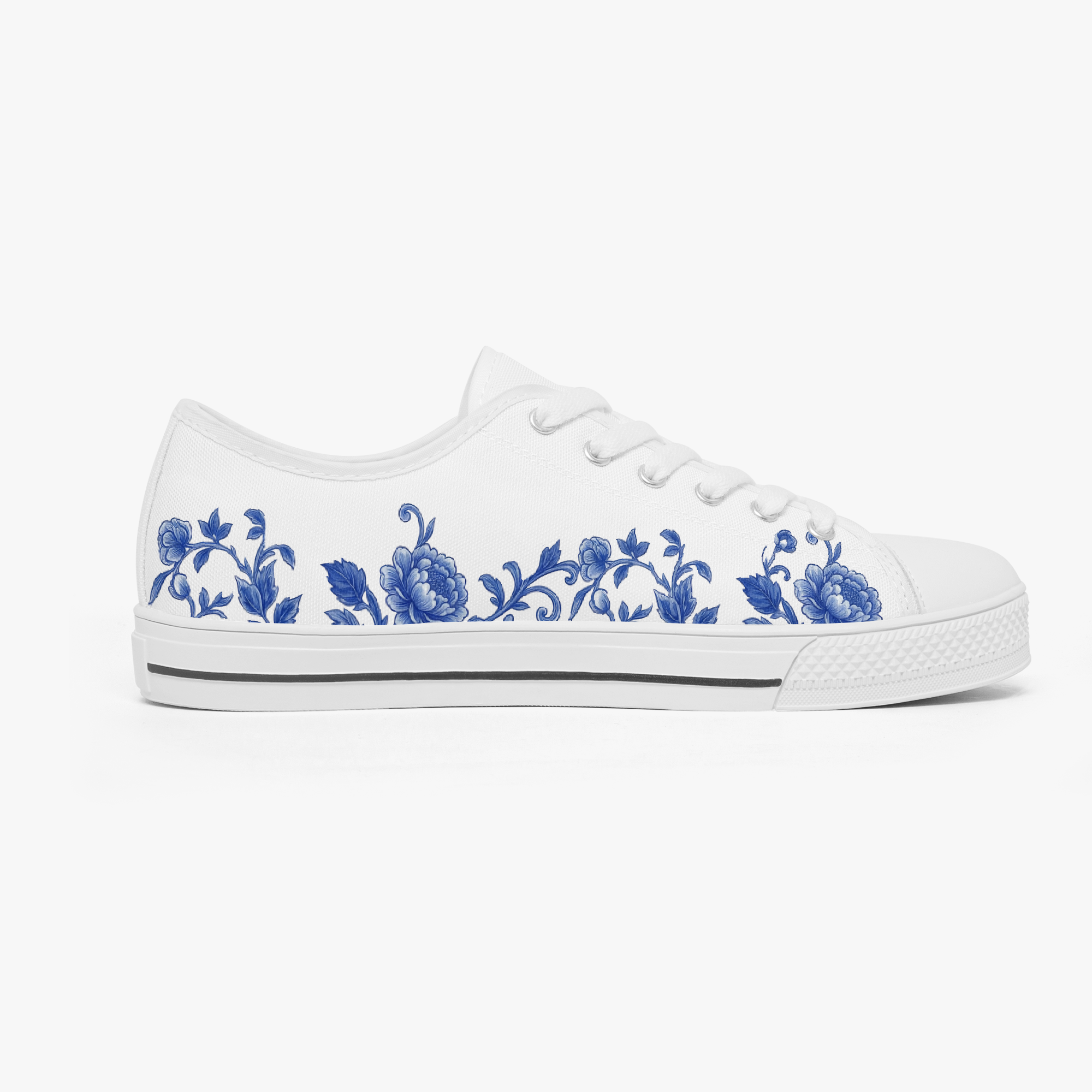 Bleu Canton Canvas Shoes