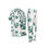 Thumbnail: Green Floral Pyjamas Set