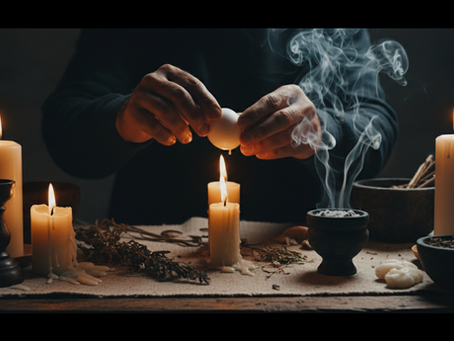 altar tradicional de alta jerarquia para ejecutar una limpia energetica profesional contra la salacion