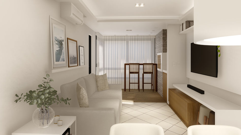 Living - Estar/Jantar/Gourmet