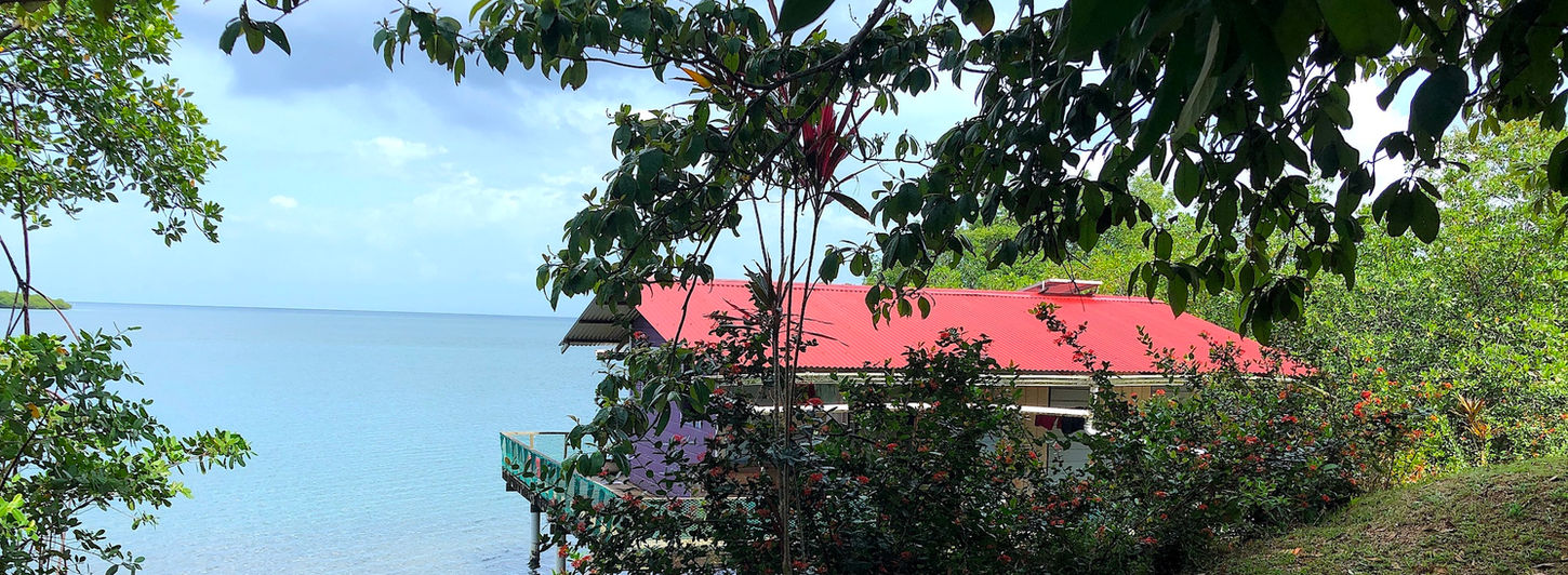 Caretaker house facing southbound 