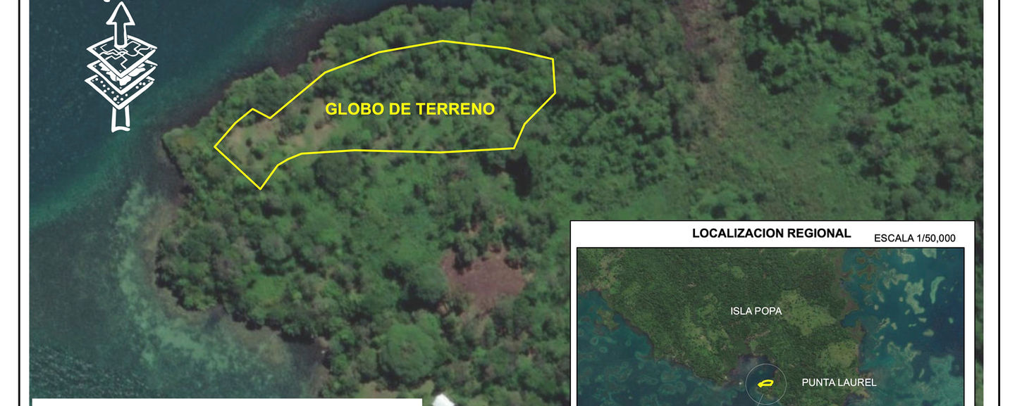 Image satellite de la position exacte de la propriété