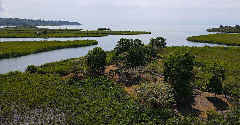 Small private island