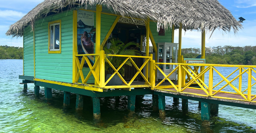 Hotel Cabins over-the-water in Bocas del Toro, Panama